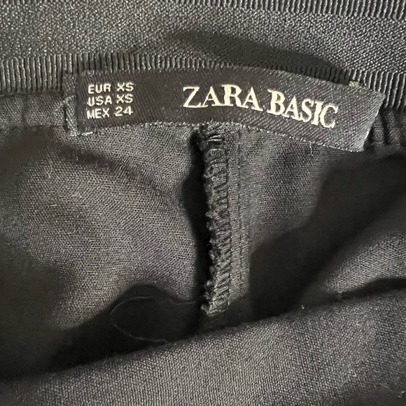 Zara Striped Cotton-Blend Cropped Pants. Size XS. - Picture 12 of 16